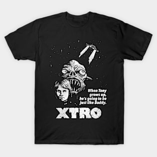 XTRO Retro 80s Sci Fi Horror Movie T-Shirt